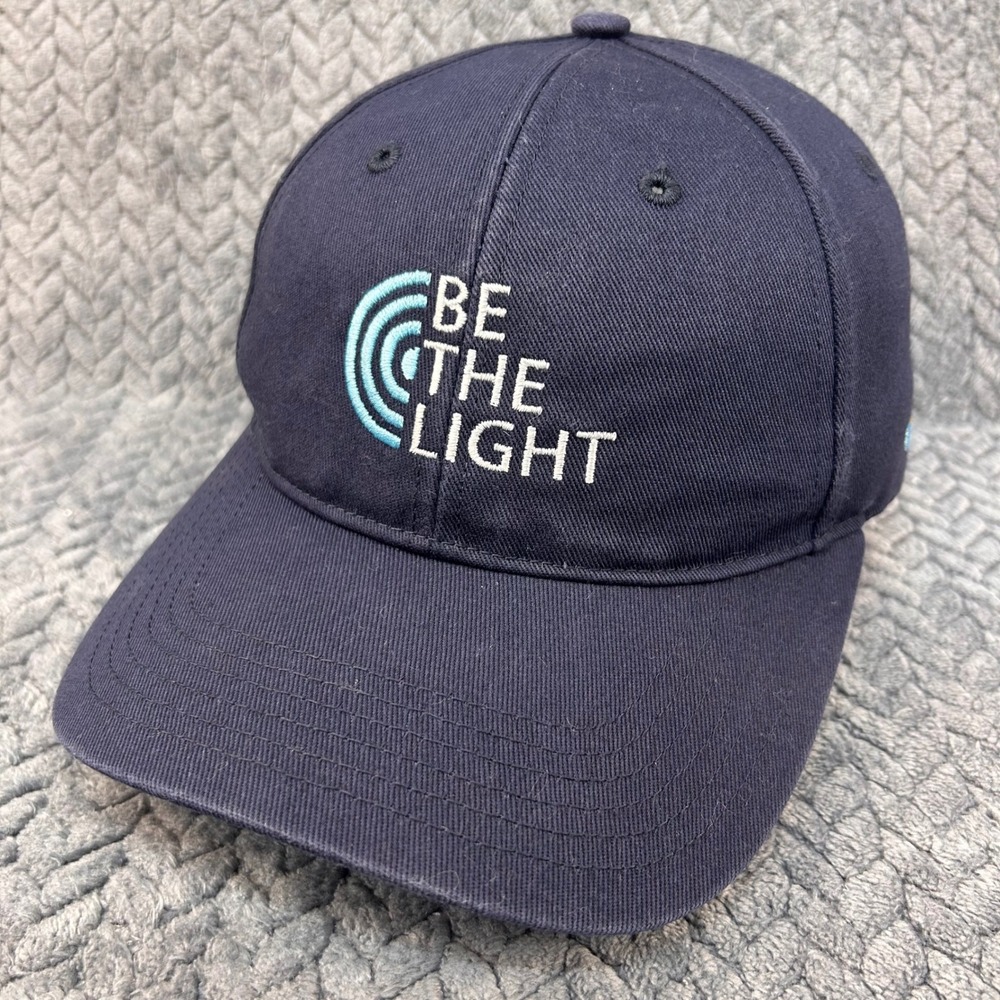 Be The Light Unisex Navy Richardson Hat R75 Embroidered‎ Cotton Cap OSFA